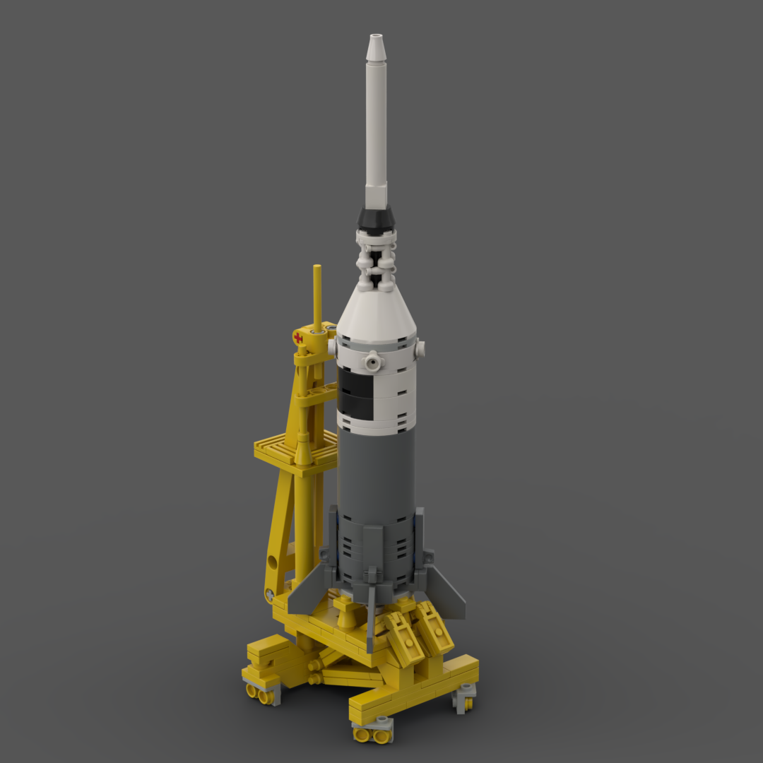 Little Joe II - 1:110 scale LEGO model