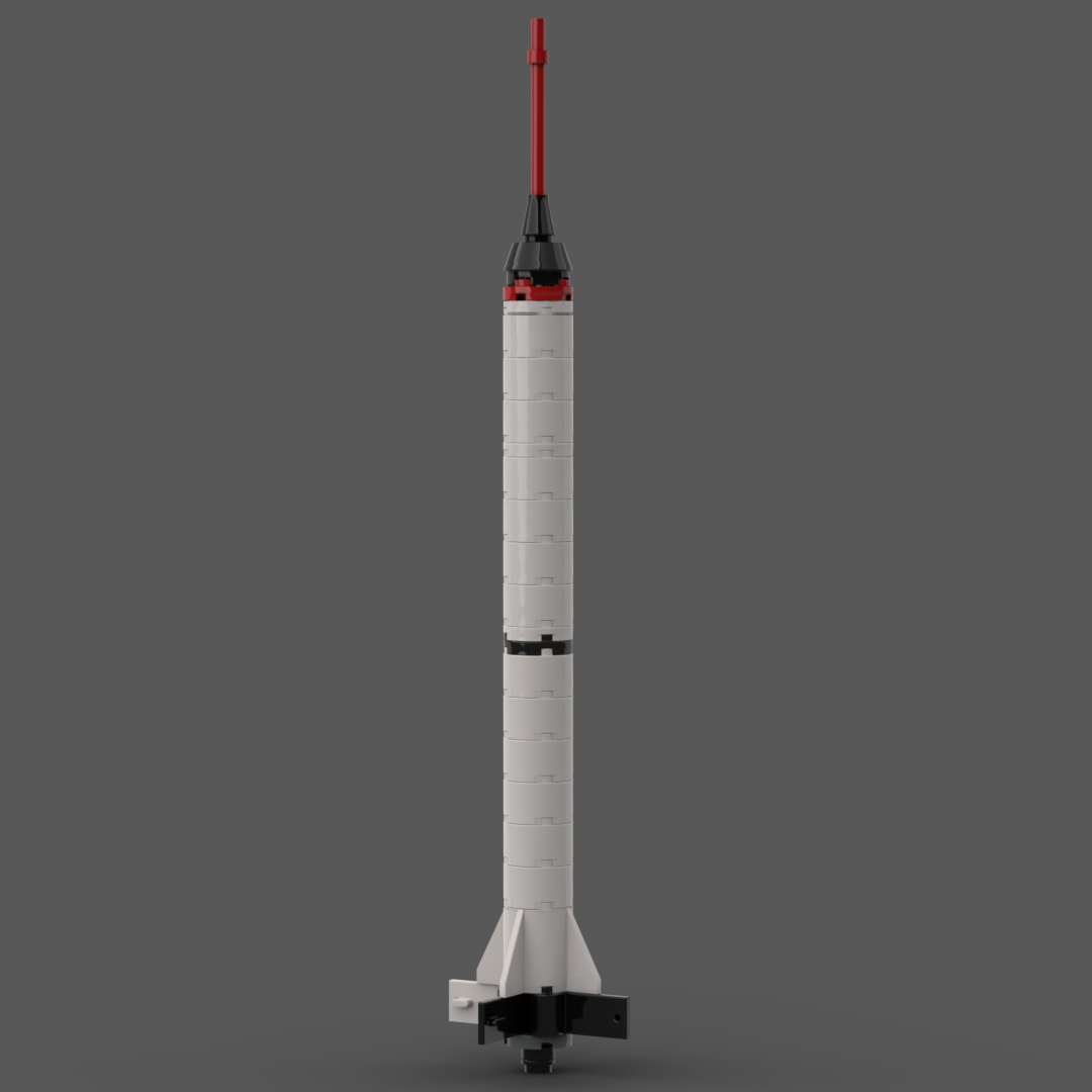 nasa redstone rocket model