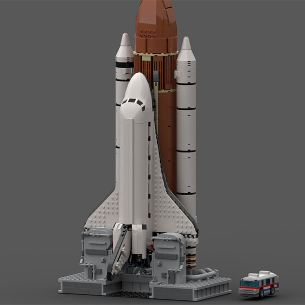 Space Shuttle » Manned Spacecraft » Bricks in Space