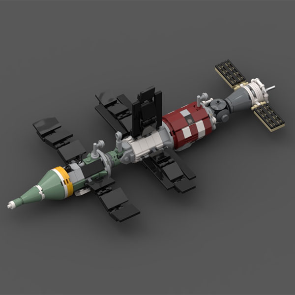 Salyut 7 (with Kosmos 1443 / Soyuz)